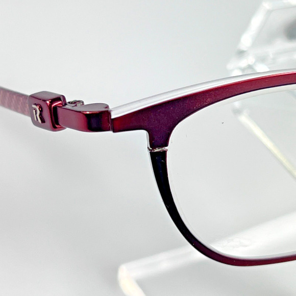 REVOLUTION Eyewear RCF206 BUPK Burgundy Pink Women's 47-17-136 Eyeglass Frames - Picture 5 of 12